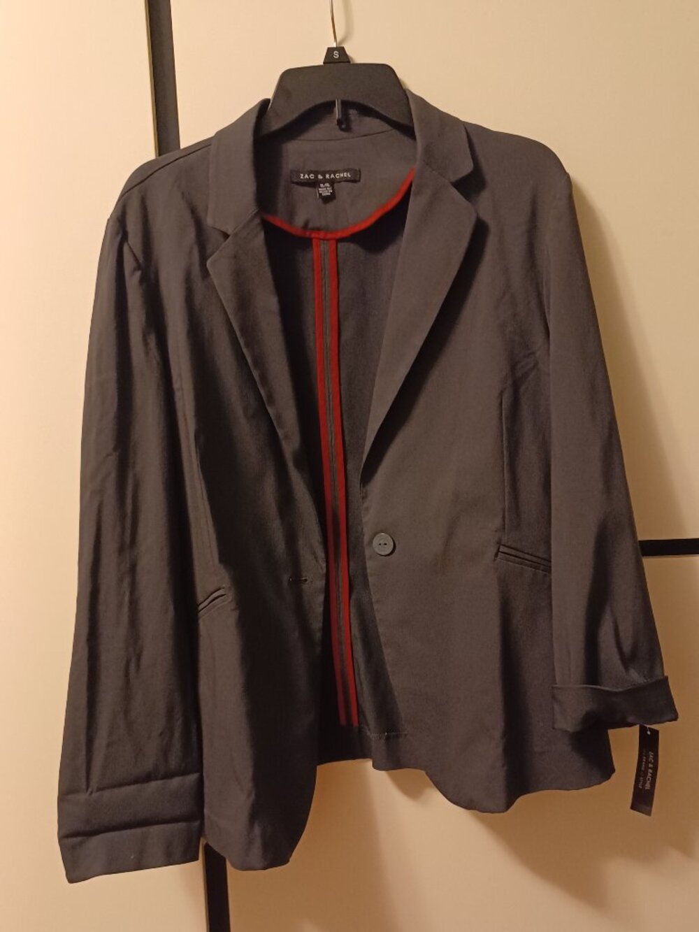 Zac & Rachel women's gray jacket, size XL